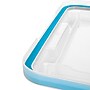 Sterilite 120 Quart Wheeled Gasket Box with Lid, Plastic, Clear/Blue Aquarium, 3/Carton (19434303)~#|#~78A3EBD5-3A4C-4B61-972436884F23F6B2_sc7