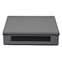 Household Essentials 74.8 Quart Wreath Storage Box with Lid, Fabric, Gray (52582-1)~#|#~78A9208B-A9A2-4F9A-8B78BC05943A0B30_sc7