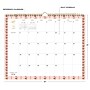 2025-2026 Blue Sky Sincerely Jules Rosie Stripe 15" x 12" Academic Monthly Wall Calendar (155324)~#|#~78AD9F4E-6080-4D57-9D7093F29383446E_sc7