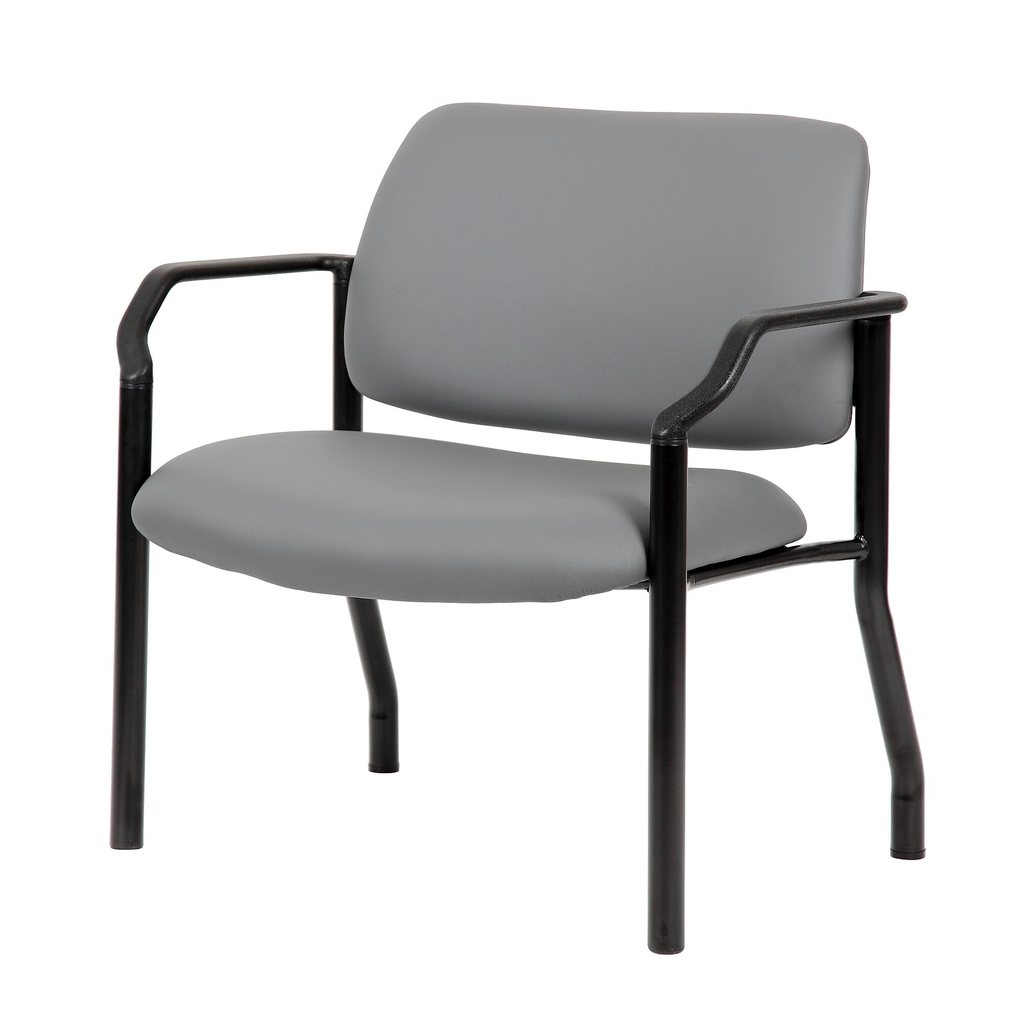 Boss Vinyl Bariatric Guest Chair, Gray (B9591AM-GY-500) Sansujyuku sansujyuku.com