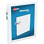 Avery Showcase 1/2" 3-Ring View Binders, Slant Ring, White (19551)~#|#~78AF5BF5-1A71-4BB3-82352721758EF2A9_sc7