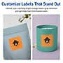 Avery Square Multipurpose Labels, 2-1/8" x 2-1/8", Bright Orange, 480/Pack (94105)~#|#~78B0998C-394D-4AE3-A3704CCF57190266_sc7