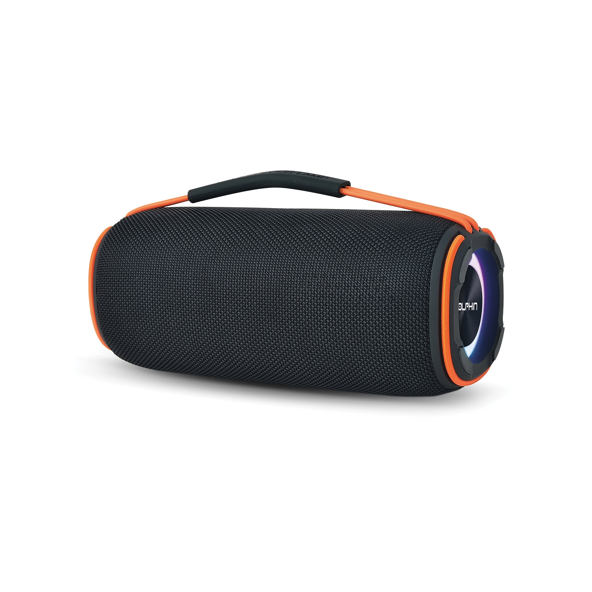 Dolphin Audio Diver Sport Wireless Bluetooth Portable Speaker with Lights, Waterproof, Black (DR-60) Sansujyuku sansujyuku.com