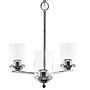 Lalia Home 3-Light 15" Classic Clear Glass and Metal Hanging LED Pendant Chandelier, Chrome (LHP-3012-CH)~#|#~78C1B6D7-BB26-4CD2-8F887AB2C03B027D_sc7