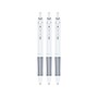 Pilot Acroball PureWhite Retractable Ballpoint Pen, Fine Point, 0.7mm, Black Ink, 3/Pack (AWBC3BLKFSLV)~#|#~78C8DEF8-1F0B-423D-9D47F3C9C3E1FC81_sc7