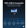 Plugable Thunderbolt 5 2.6ft USB C to USB C Audio/Video Cable, Male to Male, Black (TBT5 240W80R) ~#|#~78C98445-EAC0-413D-A7768546084DB434_sc7