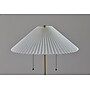 Adesso Ophelia 60" Antique Brass Floor Lamp with Empire Shade (9403-21)~#|#~78CC3362-280C-40C3-982BDF340B7A086B_sc7