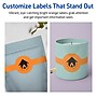 Avery Decorative Edge Multipurpose Labels, 2-3/8" x 8", Bright Orange, 60/Pack (94117)~#|#~78D0FE4F-6607-4337-A72C38397CF8C9F2_sc7