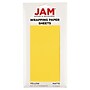 JAM Paper Gift Wrap, 25' x 0.1", Yellow, 6/Pack (2770135262YE)~#|#~78D1C5C0-6B5D-4835-9E23A0C4133BA344_sc7