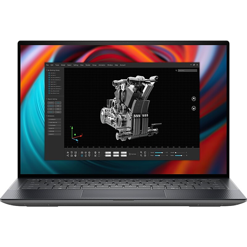 Dell Precision 5490 14" Laptop, Intel Core Ultra 7-165H, 32GB Memory, 512GB SSD, Windows 11 Pro (X8G6W) image 1