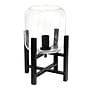 Creekwood Home 13.5" LED Table Lamp, Black/Clear Glass (CWT-1000-CL)~#|#~78E4C6C0-5782-4900-8FF812D5910D4E49_sc7