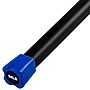 Jfit 20lb. Weighted Workout Bar with Rubber Pad, Black/Blue (J-RPWB20)~#|#~78E87C69-A0D8-4183-BF7C8A5A178AE4E4_sc7