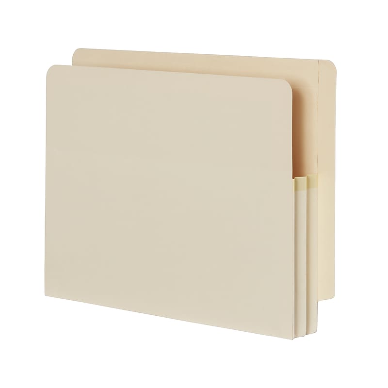 Pendaflex File Pocket, 1 3/4" Expansion, Letter Size, Manila, 25/Box (PFX12811) image 1