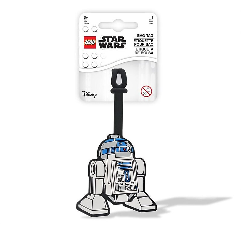 LEGO R2D2 Luggage Tag, Multicolored (52234) image 1