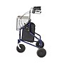 Medline 3-Wheeled Steel Rollator, Adult, Blue (MDS86840TRIB)~#|#~78F13629-5DEB-4DEC-8C4368D50338BC12_sc7