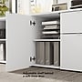 Bush Business Furniture Stratus 24"H Storage Cabinet with 2 Shelves, 2 Drawers, White (SUS130WH)~#|#~78F258F0-E35C-4FC6-B9ED4DA3D0F234D7_sc7