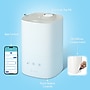 MIKO Breeze+ Evaporative Cool Mist Tabletop Humidifier, 1.5-Gallon, For Rooms 600 sq. ft., White (MAH-03W)~#|#~78F3F604-3AA2-4447-8DAB0F60360DCB01_sc7