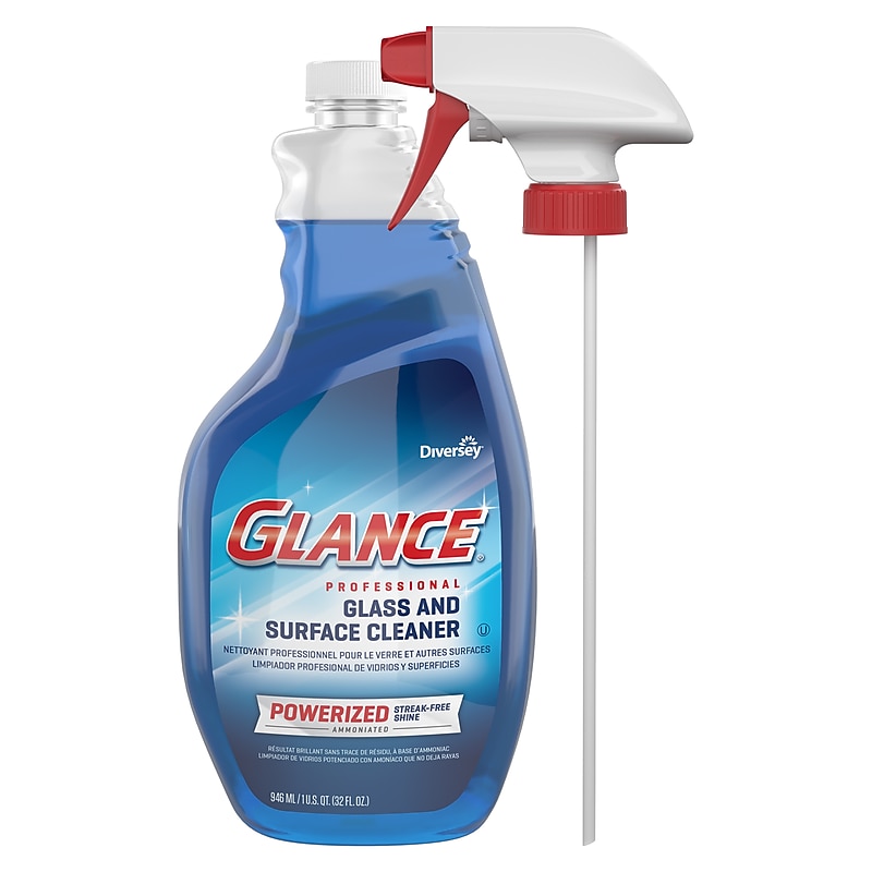 Glance Powerized Professional Glass & Surface Cleaner, 32 Oz. (CBD540298) image 1