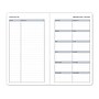 2025-2026 Blue sky 3.63" x 6.13" Monthly Planner, Plastic Cover, Charcoal Metallic (150843)~#|#~78F6741A-8C65-477E-BE20EA0B331B6675_sc7