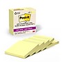 Post-it Recycled Super Sticky Notes, 3" x 3", Canary Collection, 70 Sheets/Pad, 5 Pads/Pack (654R-5SSCY)~#|#~78FA72F5-1D63-4249-AB23CABDEB70C299_sc7