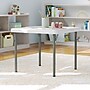 Flash Furniture Paige Square Kid's Folding Table, 24" x 24", Granite White (RB2424KIDWH)~#|#~78FADDDB-550D-4F0A-A2C13B95A52AC69A_sc7