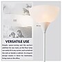 Newhouse Lighting Joey 71" Torchiere Floor Lamp, White (NHFL-JO-WH)~#|#~78FE2961-A7FC-4FE5-84F40C2A6EADBDE7_sc7