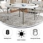 Flash Furniture Elon Folding Table, 59.75" x 59.75", Granite White (DADYCZ152RGW)~#|#~7906FDEA-5E52-46AF-80D7F9D2FD5022EF_sc7
