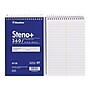 Blueline Steno+ Pad, 6" x 9", Pitman-Ruled, Blue, 180 Sheets/Pad (AT12B)~#|#~790BF502-B3AC-47E4-982461907B6073D7_sc7