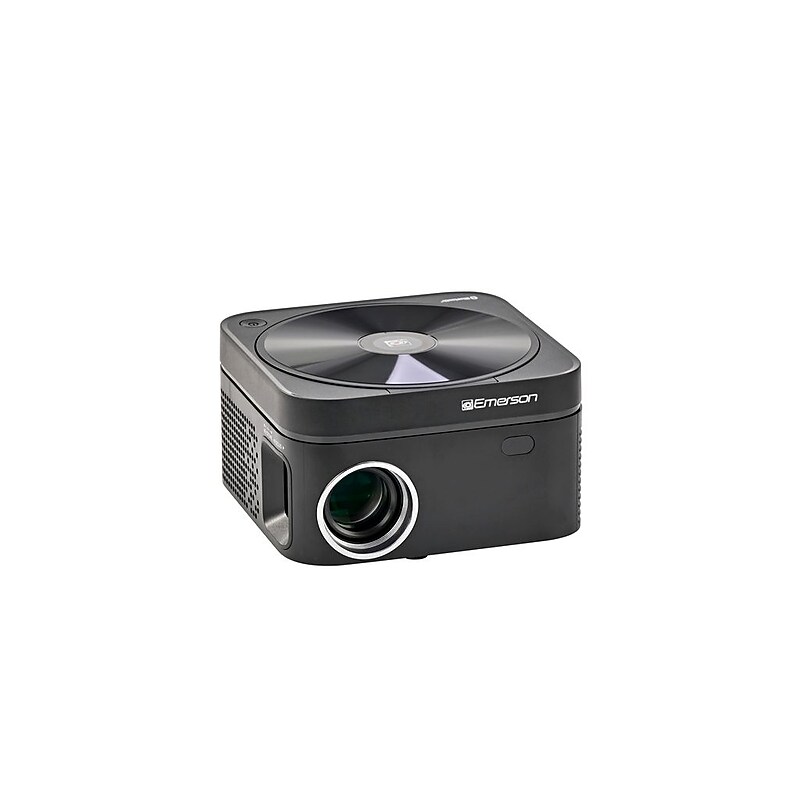 Emerson Home Theater Portable LCD Projector with Built-In DVD Player and Projector Screen (EVP-2503C) image 1