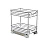 Household Essentials Glidez Multipurpose Steel Pull-Out Storage Organizer with Plastic Liner, 2-Tier Design (HH62727-1)~#|#~791E40D7-0F69-4D98-BE55EAA39939F8E0_sc7