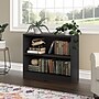 Bush Furniture Universal 30"H 2-Shelf Bookcase with Adjustable Shelf, Black Wood (WL12438)~#|#~791FFBCB-0E75-43D1-BBDCDA5BC960B07C_sc7