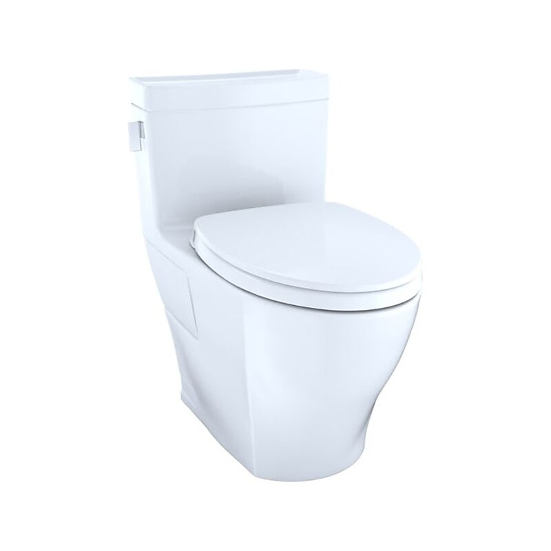 Toto Legato 1.28 gal. TORNADO FLUSH One-Piece Toilet, Cotton (MS624124CEFG#01) image 1