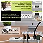 GoGreen Power 15' Surge Protector, 6 Outlets, White (GG-16315-15)~#|#~79241C13-13CC-4081-B79E26AC362F5AAA_sc7