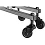 National Public Seating Robo Series 3-Panel Folding Mobile Room Divider, 72"H x 72"W, Grey Fabric (RDG6-3PT02)~#|#~7926681F-133F-4340-A55800F14A74FF78_sc7