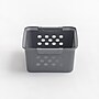 Iris Small Plastic Storage Baskets, Gray (500225)~#|#~792E7767-5EB9-46EF-8A17BE50D3ECC34C_sc7