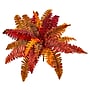 Nearly Natural 20" Autumn Boston Fern Artificial Plant, Set of 3 (6183-S3)~#|#~793045CB-F5C1-4A03-B5FB473093BC642E_sc7