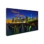 Trademark CATeyes "City Lights 1" Gallery-Wrapped Canvas Art, 30" x 47"~#|#~7932E636-1B20-42B0-980BEA3BE2FB356C_sc7