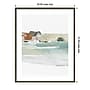 Amanti Art Seaside Tranquility II by Susan Pepe Wood Framed Wall Art Print, 33" x 41" (A42675537408)~#|#~7933B8B2-6123-44B5-9C2915D5A86AE6B4_sc7