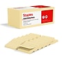Staples Sticky Notes, 3" x 3", Sunshine Collection, Lined, 100 Sheets/Pad, 12 Pads/Pack (ST62869)~#|#~79342602-5022-4677-ABE5F532187A8DD4_sc7