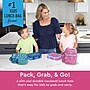 bentgo Kids Insulated Lunch Tote, 3-Compartment, Rainbows and Butterflies (BGKDBG-RBO)~#|#~79359021-5B1F-4C02-93B729958EF8B144_sc7