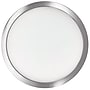 Bulbrite 9" Round 17-Watt 3000K LED Flush Mount Light, 1400 Lumens, Nickel (773610)~#|#~793840DA-CD47-4B65-A382A12375D5273B_sc7
