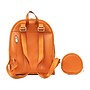McKlein Arches 2-Piece Leather Backpack Set, Small, Orange (99720)~#|#~793878E1-0253-434A-8ACA84ECE5D9CB63_sc7