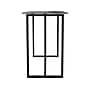 Martha Stewart Eli 47"W Glass/Steel Home Office Desk, Clear/Oil-Rubbed Bronze (XUDK1BK)~#|#~7938A339-F631-4DBF-B4D3DF78F662787D_sc7