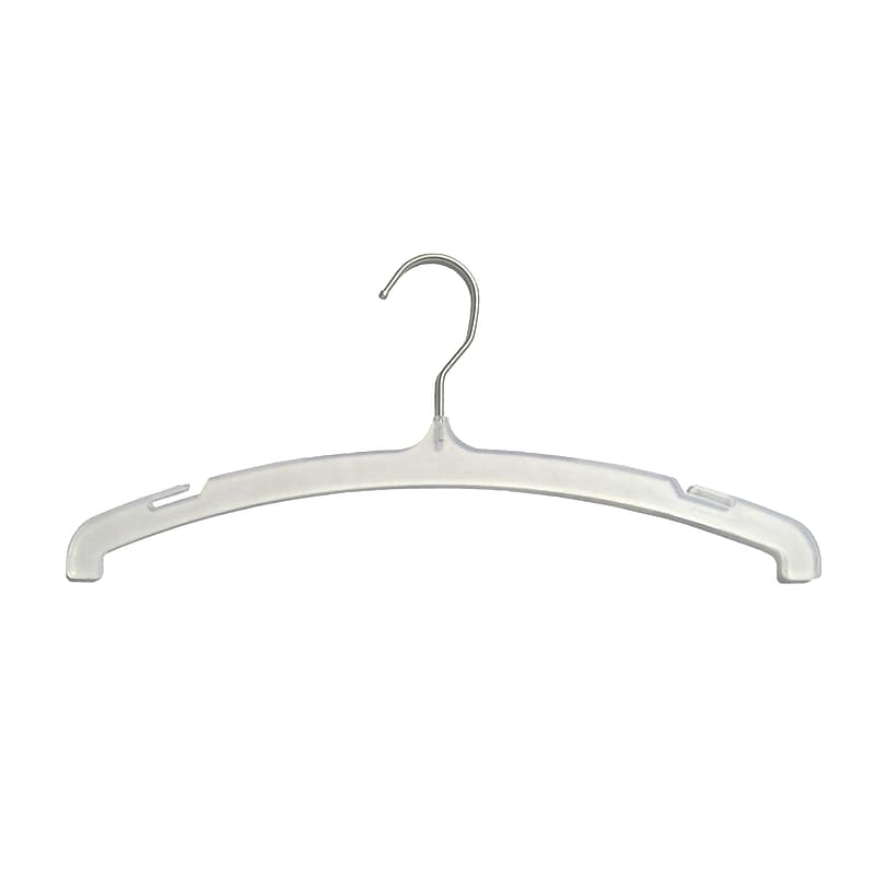 Nahanco 15" Polystyrene Opaque Top Hanger, 100/Box (NH07) image 1
