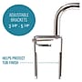DMI Heavy Duty Safety Tub Bar, Chrome (521-1614-0600)~#|#~794A0344-0109-469F-91DD210B27589F75_sc7