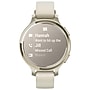Garmin Lily 2 Active Smartwatch, GPS, 38mm, Lunar Gold Case, Bone Silicone Band (010-02891-00)~#|#~794F50CC-571C-42E5-9291F7B6CF3E7998_sc7
