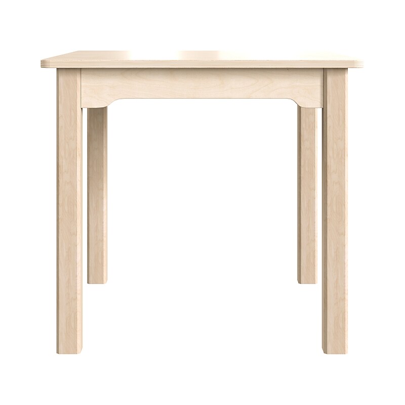 Flash Furniture Bright Beginnings Hercules Square Table, 23.5" x 23.5", Beech (MK-ME088009-GG) image 1