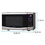 Avanti 0.9 Cu. Ft. Microwave Oven, Black/Stainless Steel (MT09V3S)~#|#~7952927C-2E34-4CAD-86F73978099E7884_sc7