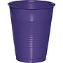 Creative Converting Touch of Color Plastic Cups, 16 oz., Purple, 240 Cups/Carton (28115081)~#|#~7952C4C6-0833-47A9-B17786D20D25C3F7_sc7