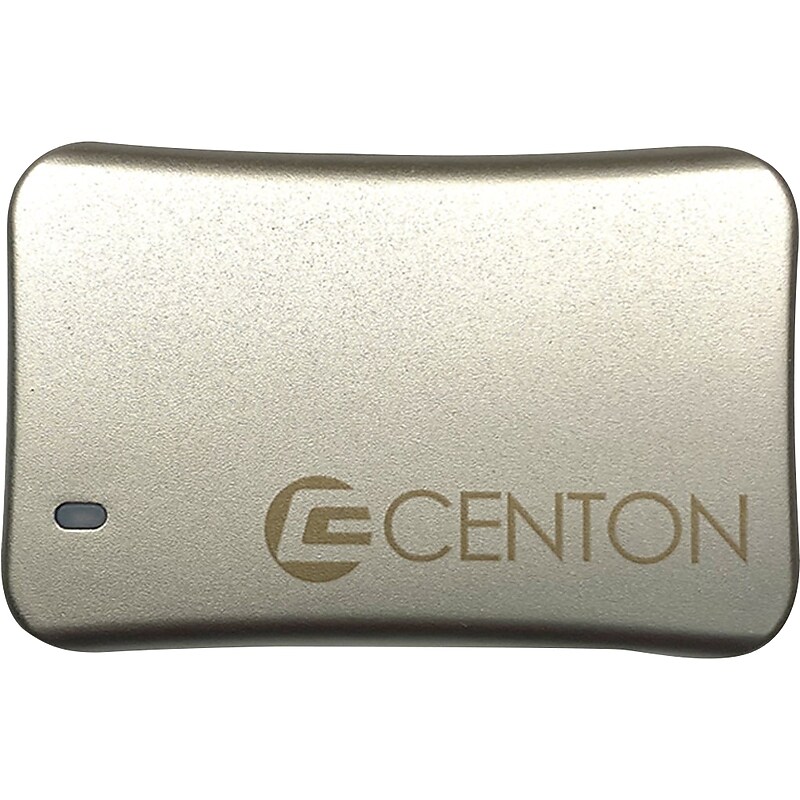 Centon Dash 1TB 2.5" USB 3.2 Portable External Solid-State Drive (S1-U3.2M17-1000.1) image 1